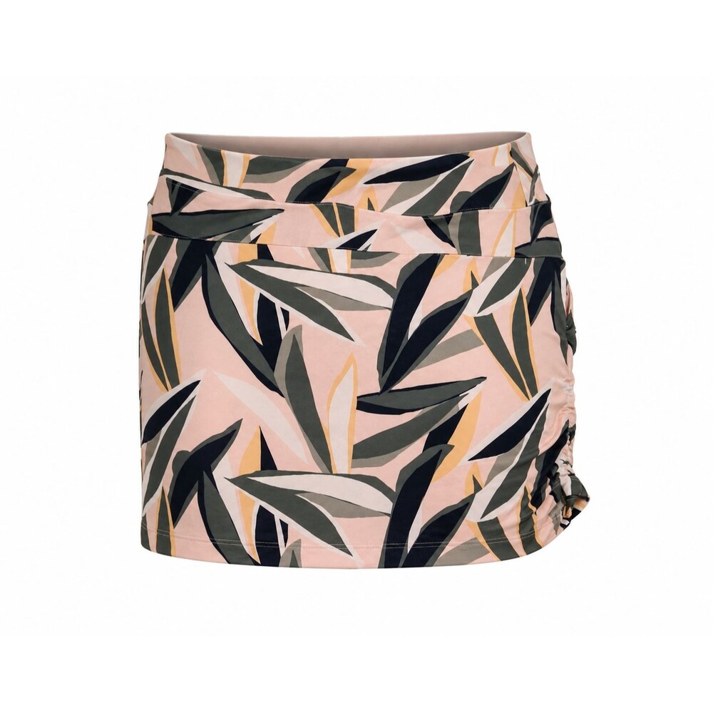 Lady Hagen Desert Getaway Women Frosted Pink Side Ruching Skort Size M